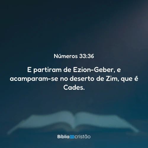 Números 33:36