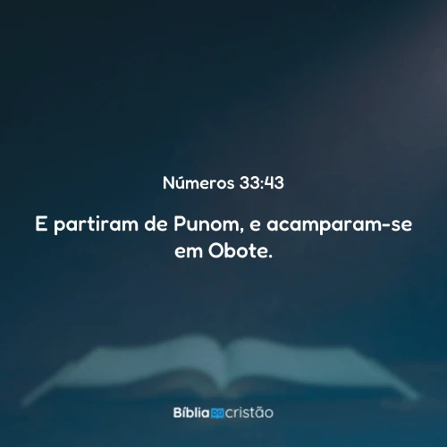 Números 33:43