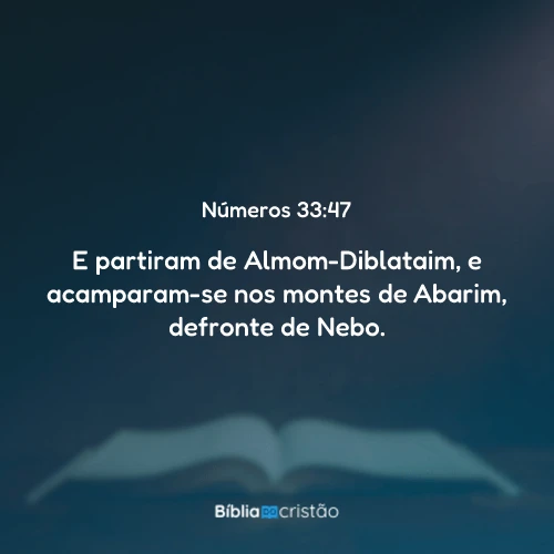 Números 33:47