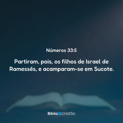 Números 33:5