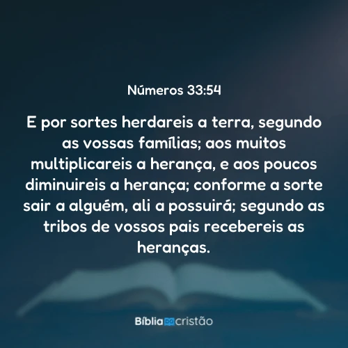 Números 33:54