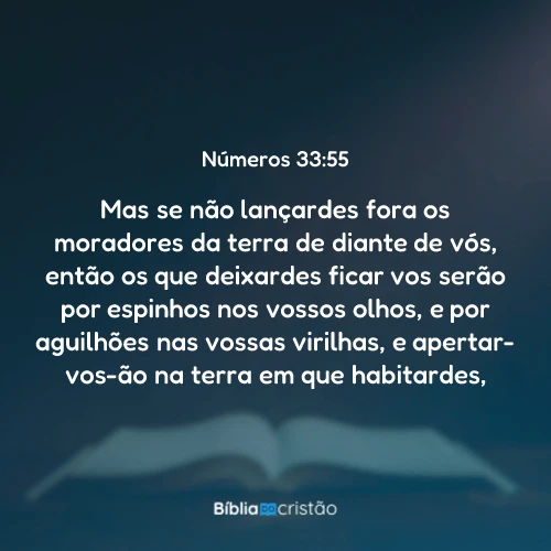 Números 33:55