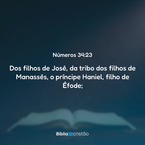 Números 34:23