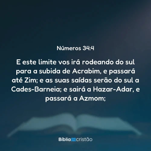 Números 34:4