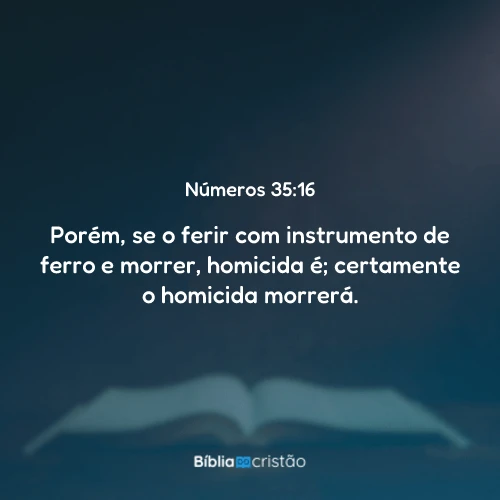 Números 35:16