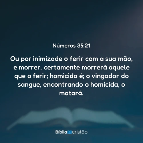 Números 35:21