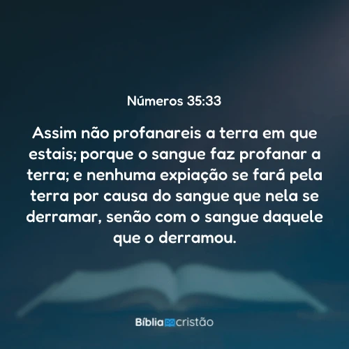Números 35:33