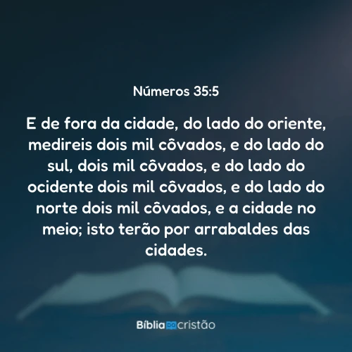 Números 35:5