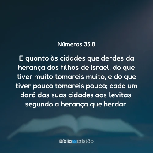 Números 35:8