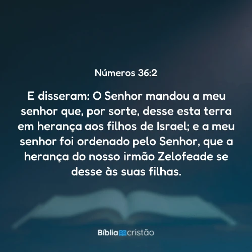 Números 36:2