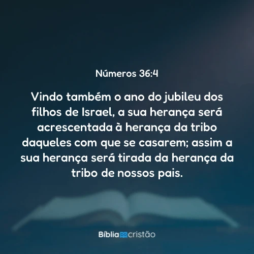 Números 36:4