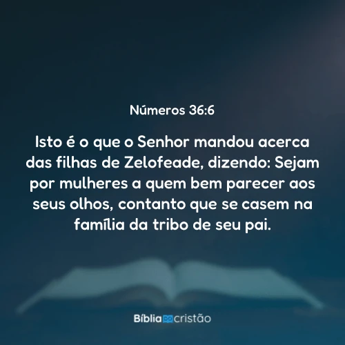Números 36:6