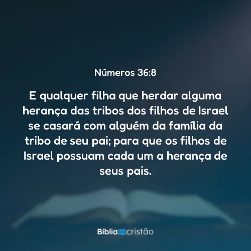 Números 36:8