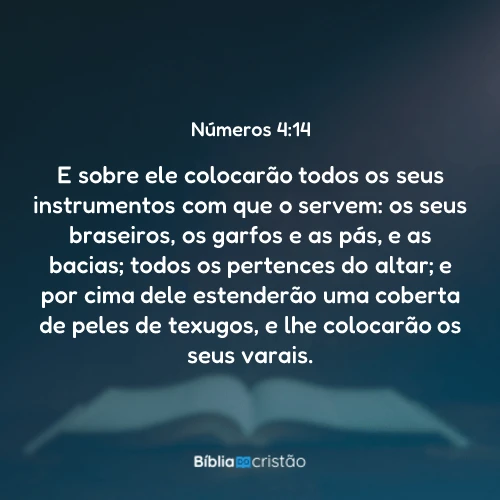 Números 4:14