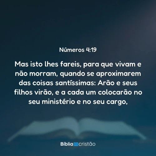 Números 4:19