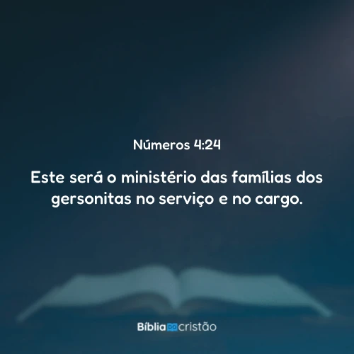 Números 4:24