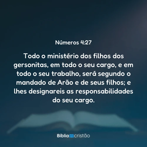 Números 4:27