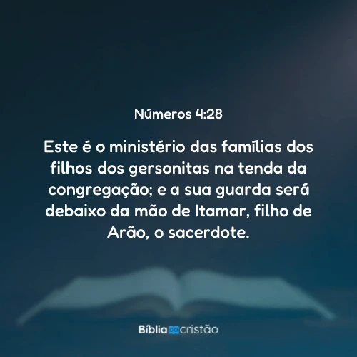 Números 4:28