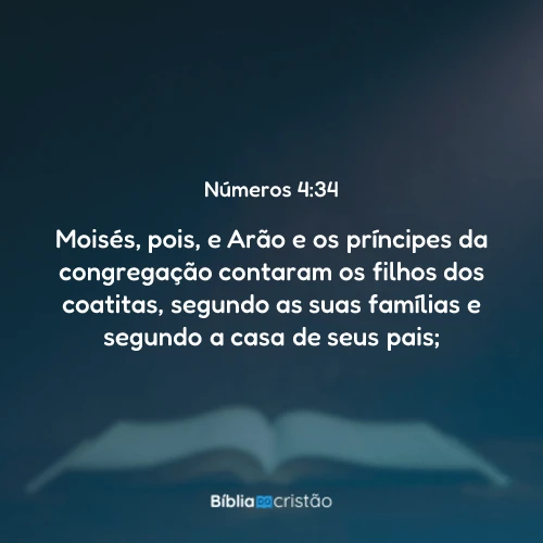 Números 4:34