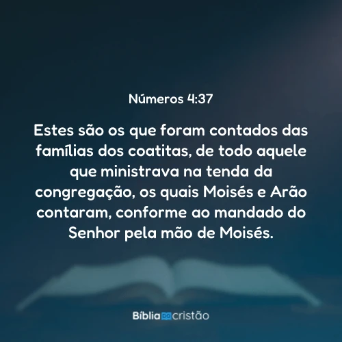 Números 4:37