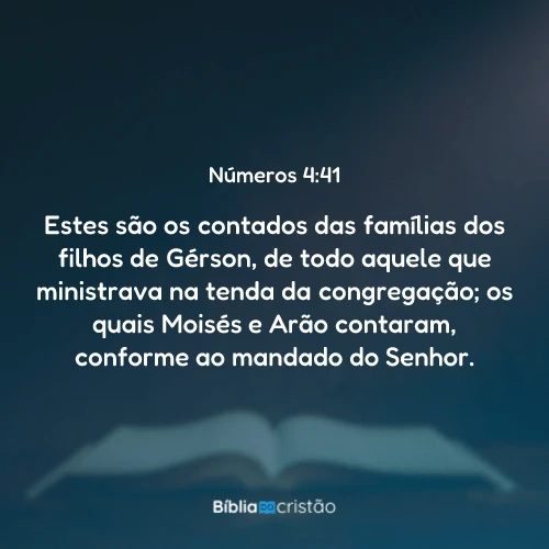 Números 4:41