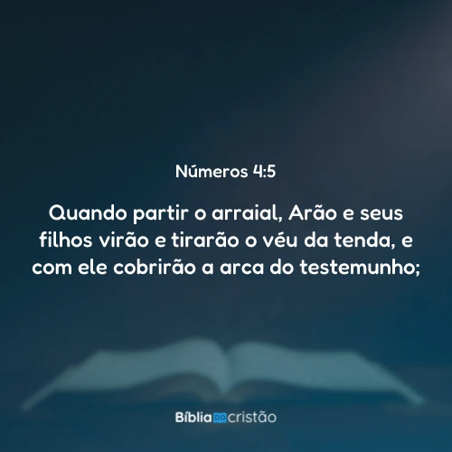 Números 4:5