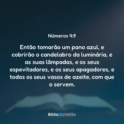 Números 4:9