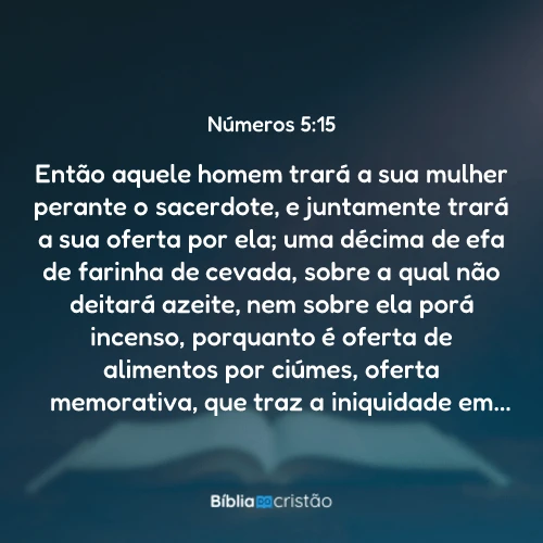 Números 5:15