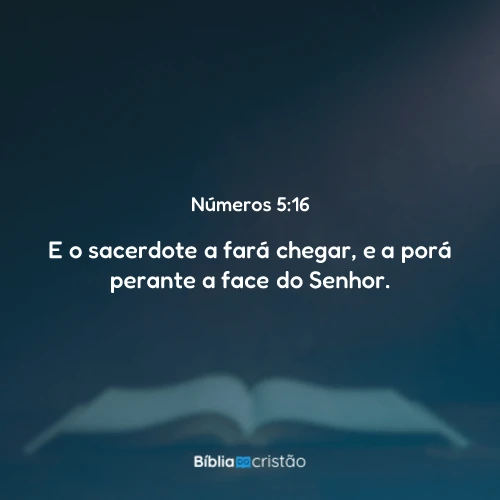 Números 5:16