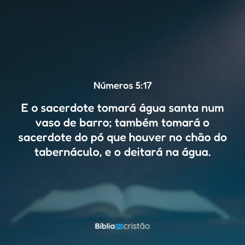 Números 5:17
