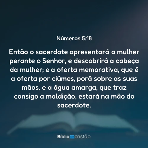 Números 5:18