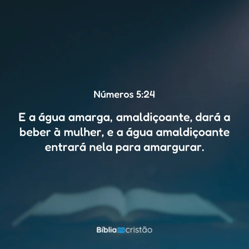 Números 5:24
