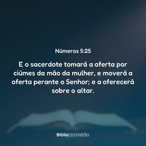 Números 5:25