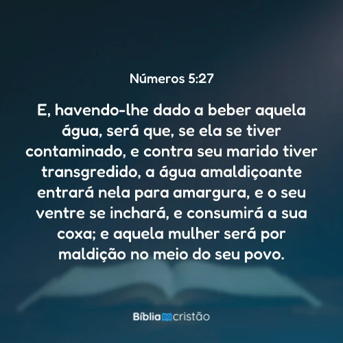 Números 5:27