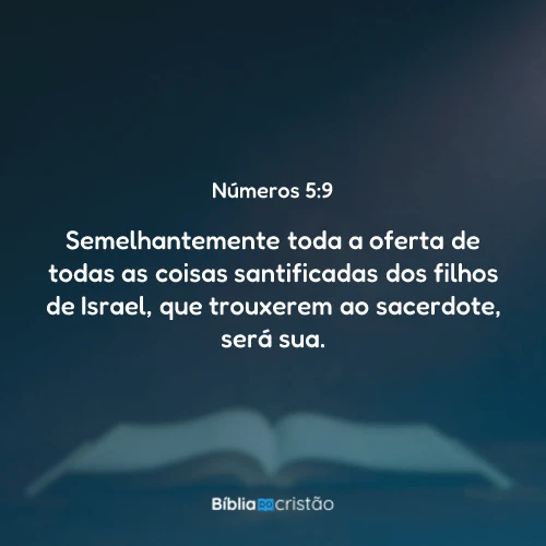 Números 5:9