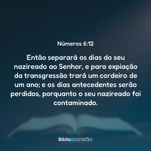 Números 6:12