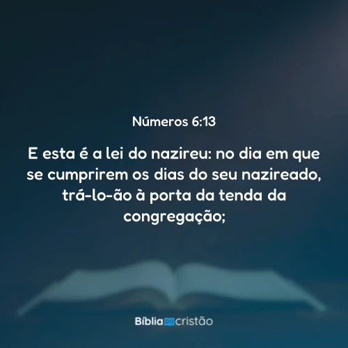 Números 6:13
