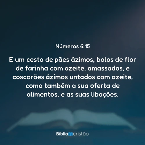 Números 6:15