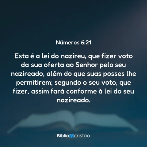 Números 6:21
