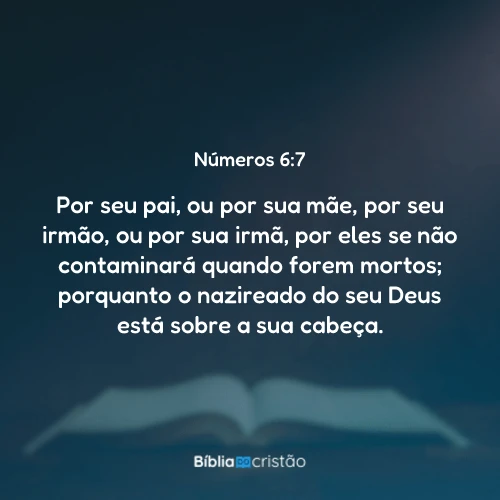 Números 6:7