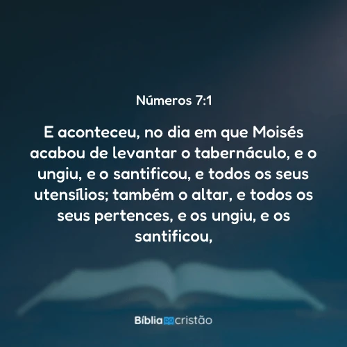 Números 7:1