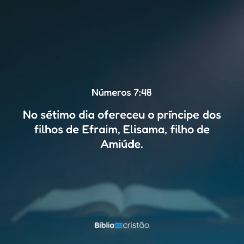 Números 7:48