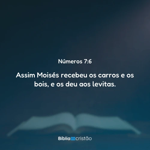 Números 7:6