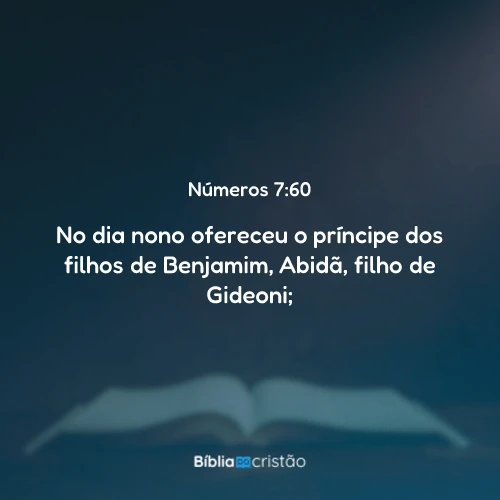 Números 7:60