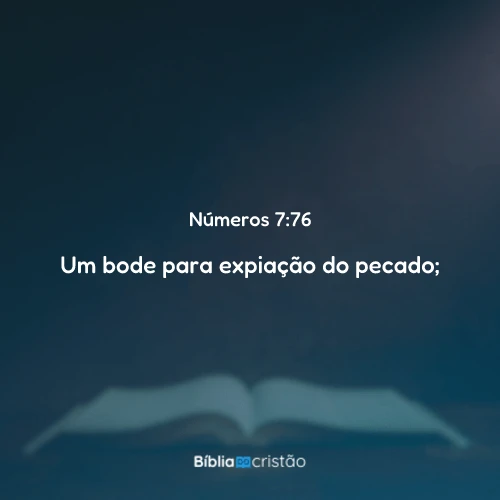 Números 7:76