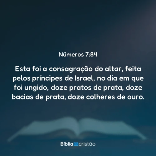 Números 7:84