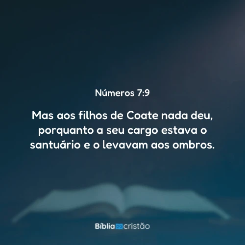 Números 7:9