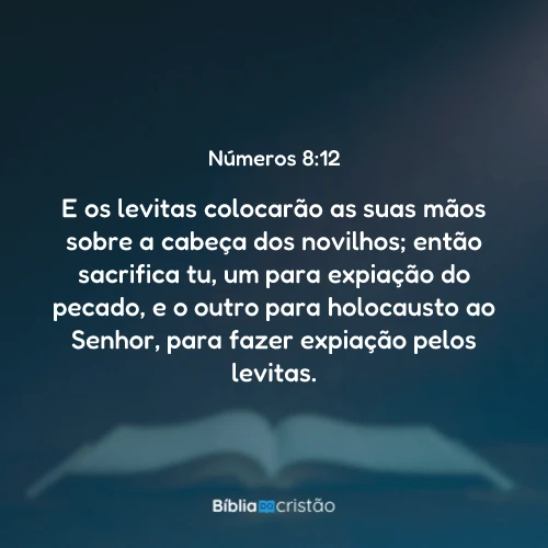 Números 8:12