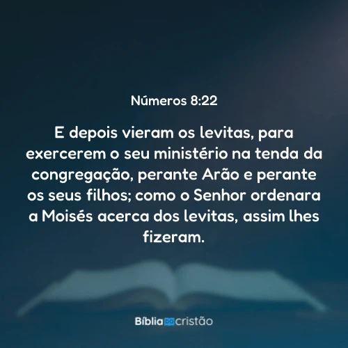 Números 8:22
