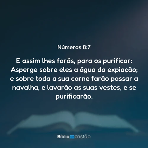 Números 8:7